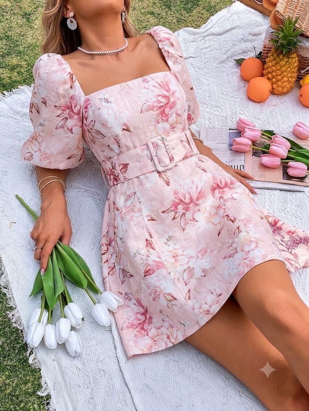 Forever New Ashley Linen Blend Mini Dress Size 0 NWOT